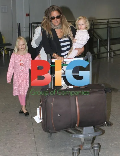 Caroline Flack Returns from India