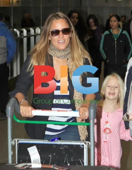 Caroline Flack Returns from India