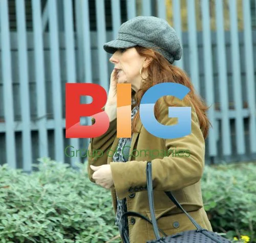 Actress Catherine Tate Spotted on Stroll