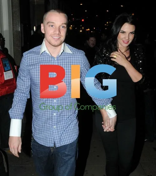 Jamie O'Hara and Daniella Lloyd Leaving West Palm Beach Casino