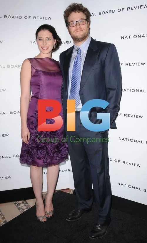 Seth Rogen and Lauren Miller at 2011 National Board of Review Awards