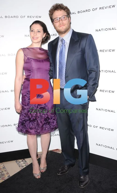 Seth Rogan and Lauren Miller at 2011 National Board of Review Awards Gala