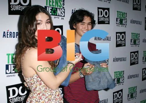 Fivel Stewart & BooBoo Stewart at 'Teens For Jeans' Kick-Off