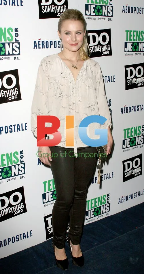 Kristen Bell at Teens For Jeans Campaign