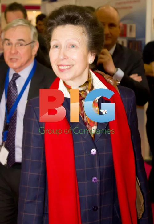 Princess Anne at London Boat Show