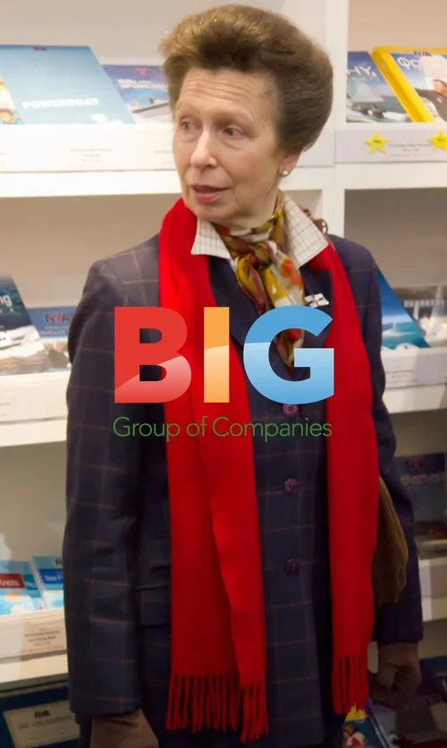 Princess Anne at London Boat Show