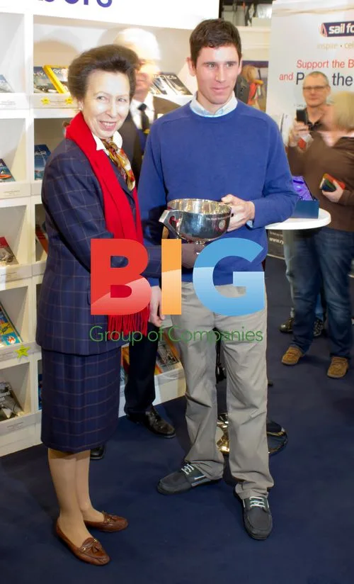 Princess Anne at London Boat Show