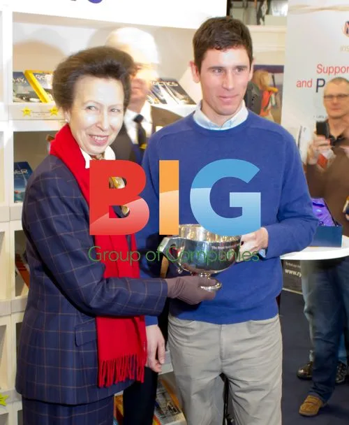 Princess Anne at London Boat Show