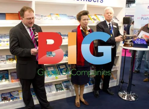 Princess Anne at London Boat Show