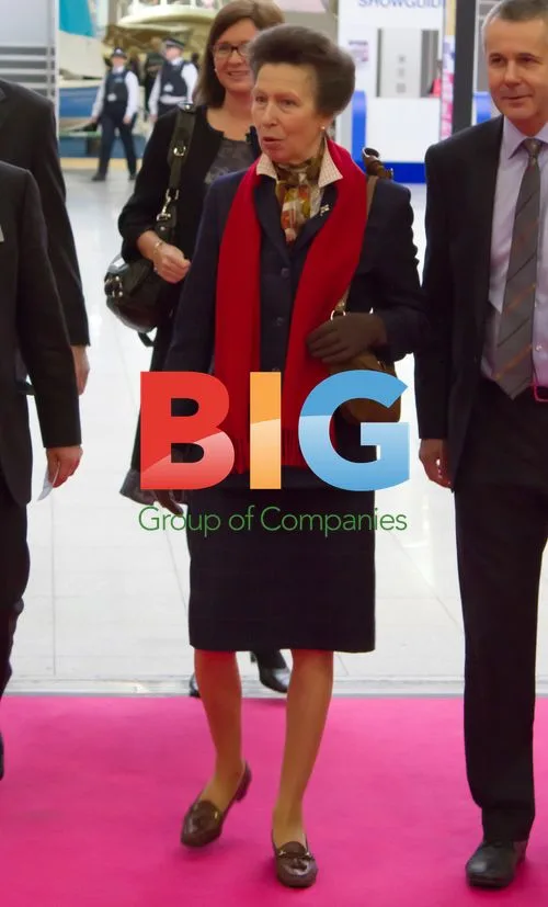 Princess Anne at London Boat Show