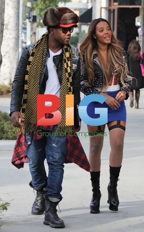 Angela Simmons Shopping in LA