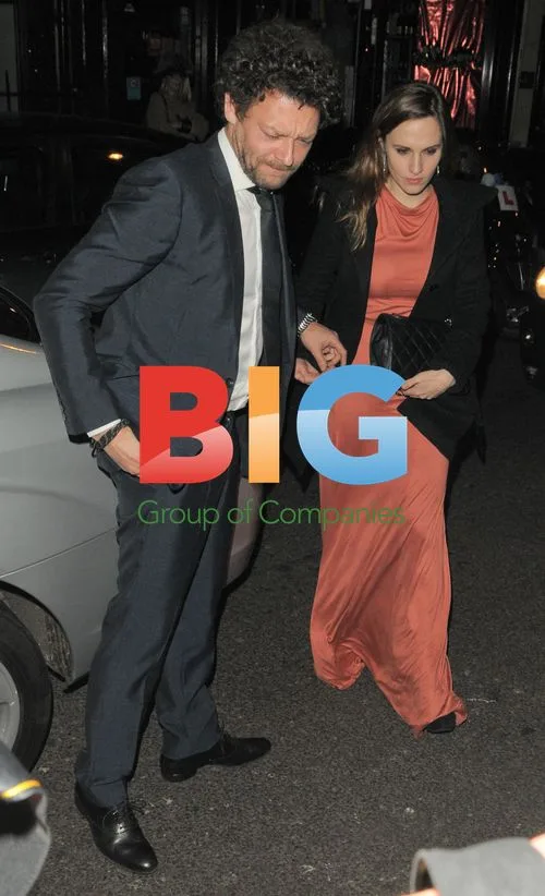 Richard Coyle Leaving Arts Club in London