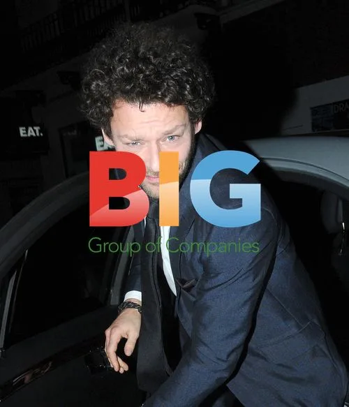 Richard Coyle Leaving Dinner with Madonna
