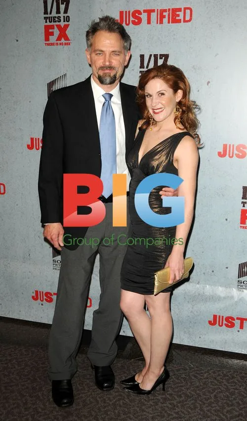 Faline England and Kevin Rankin at 'Justified' Season 3 Premiere