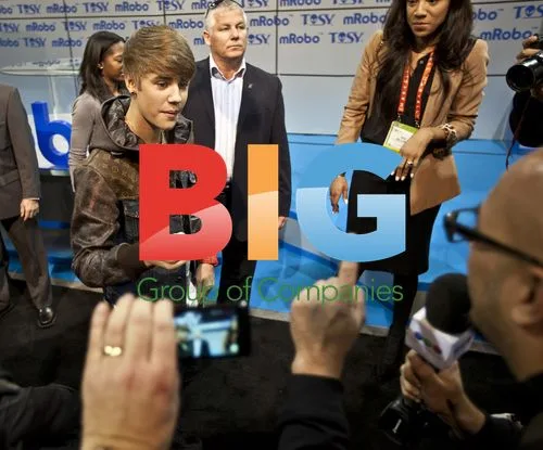 Justin Bieber at CES 2012