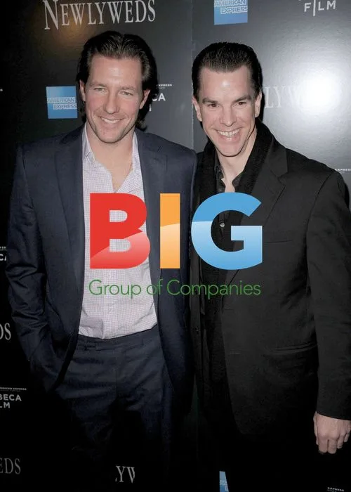 Ed Burns and Michael McGlone at "Newlyweds" Premiere