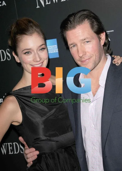 Caitlin Fitzgerald & Ed Burns at "Newlyweds" Premiere