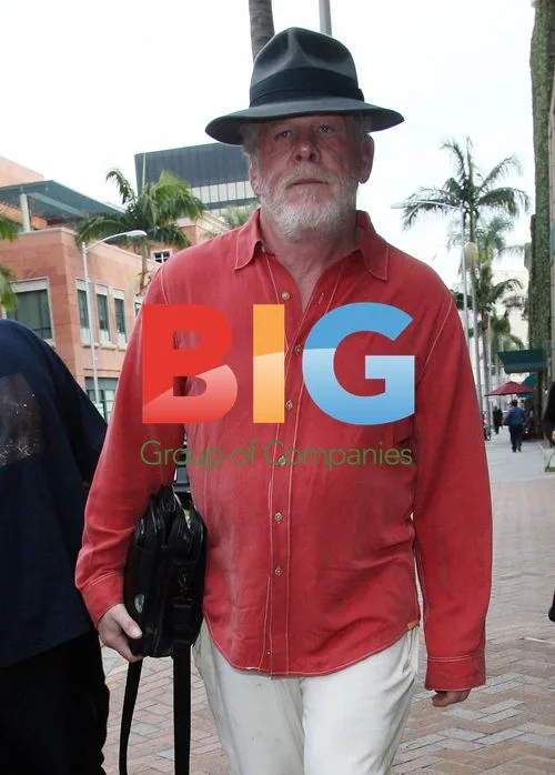 Actor Nick Nolte runs errands in LA