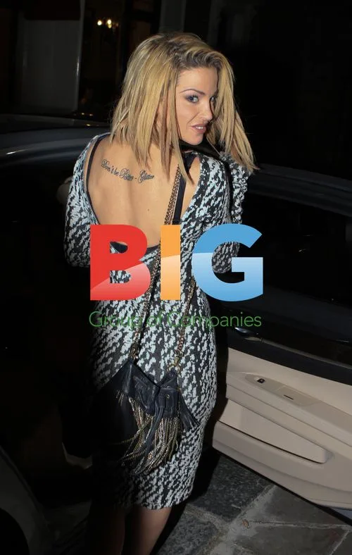 Sarah Harding at London Spa