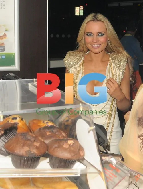 Louise Glover with Sisters Outside Club Aura