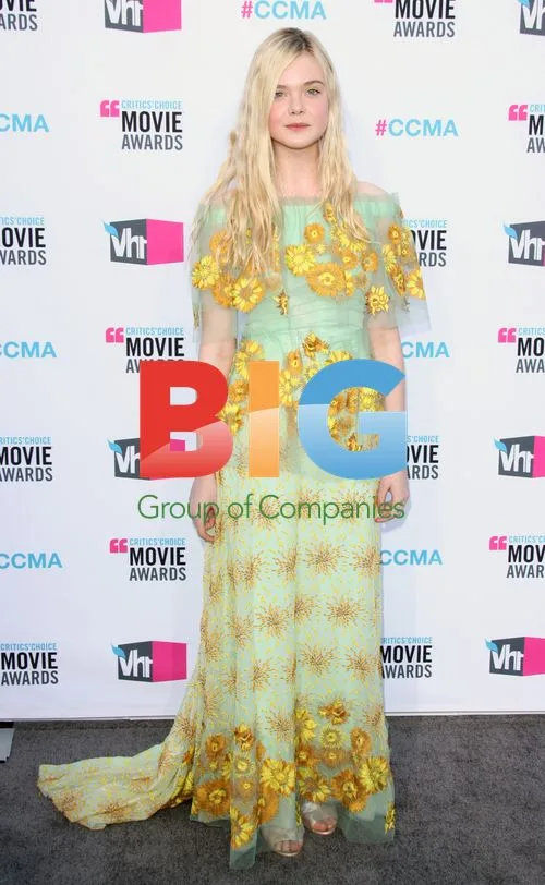 Elle Fanning at Critics' Choice Awards