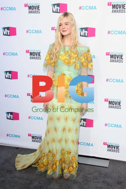 Elle Fanning at Critics' Choice Awards