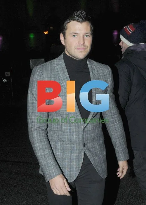 Mark Wright Leaving Pixie Lott's 21st Birthday Party