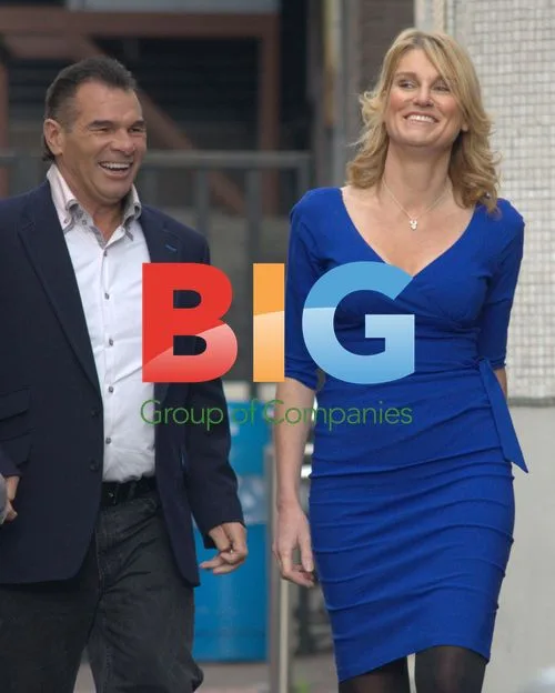 Paddy Doherty and Sally Bercow from Celebrity Big Brother