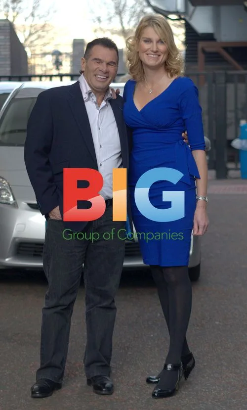 Paddy Doherty and Sally Bercow at ITV