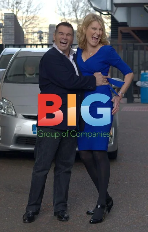 Paddy Doherty and Sally Bercow Filming 'When Paddy Met Sally'