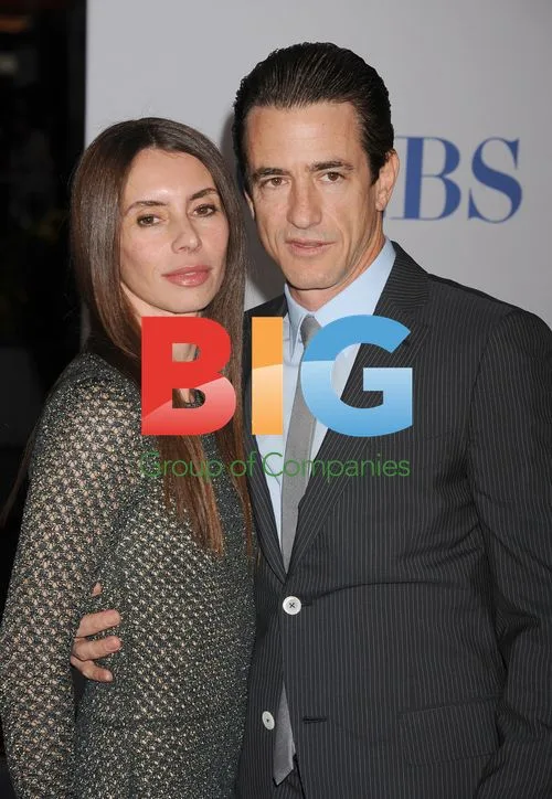 Dermot Mulroney and Tharita Catulle at People's Choice Awards 2012