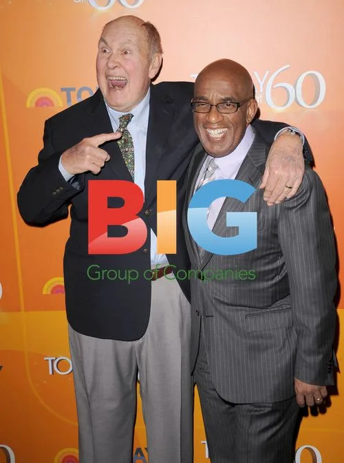 Willard Scott and Al Roker at TODAY Show 60th Anniversary