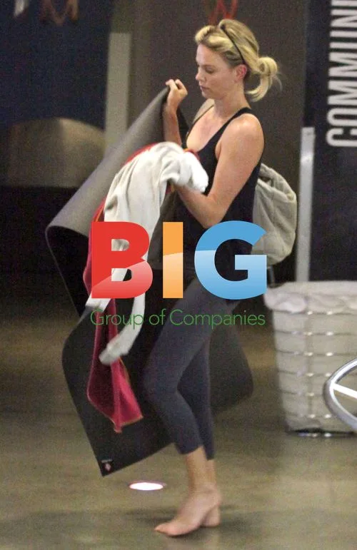 Charlize Theron Gym Workout in Hollywood
