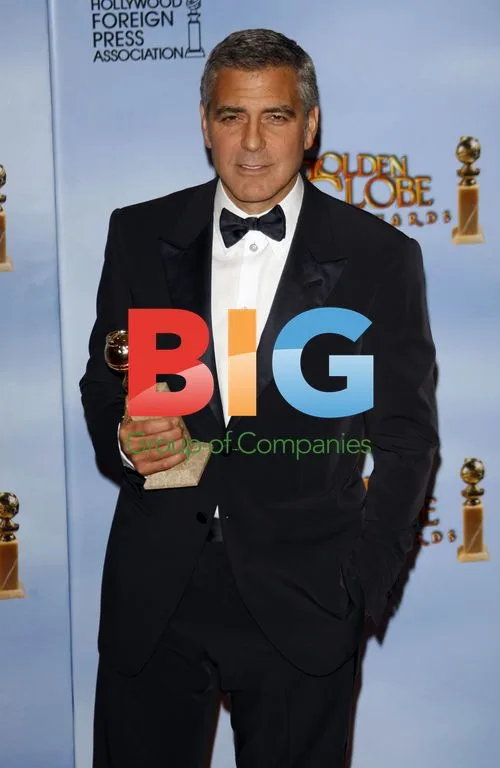 George Clooney at Golden Globes 2012