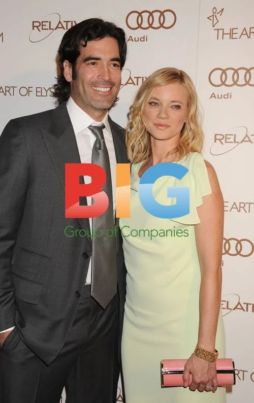 Carter Oosterhouse and Amy Smart at Heaven Gala