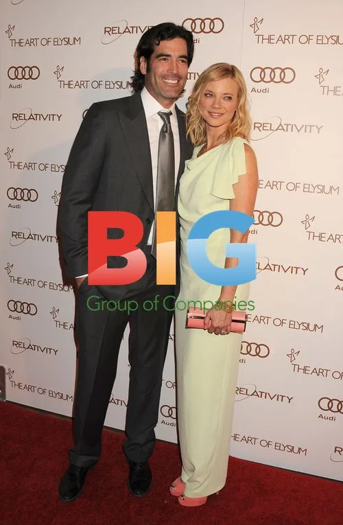 Carter Oosterhouse and Amy Smart at Art Of Elysium Gala