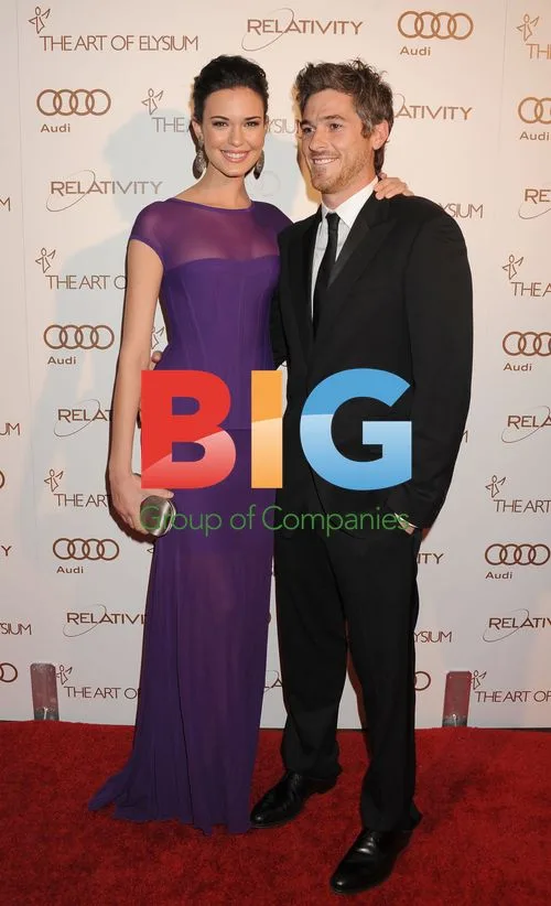 Odette and Dave Annable at Art Of Elysium Gala