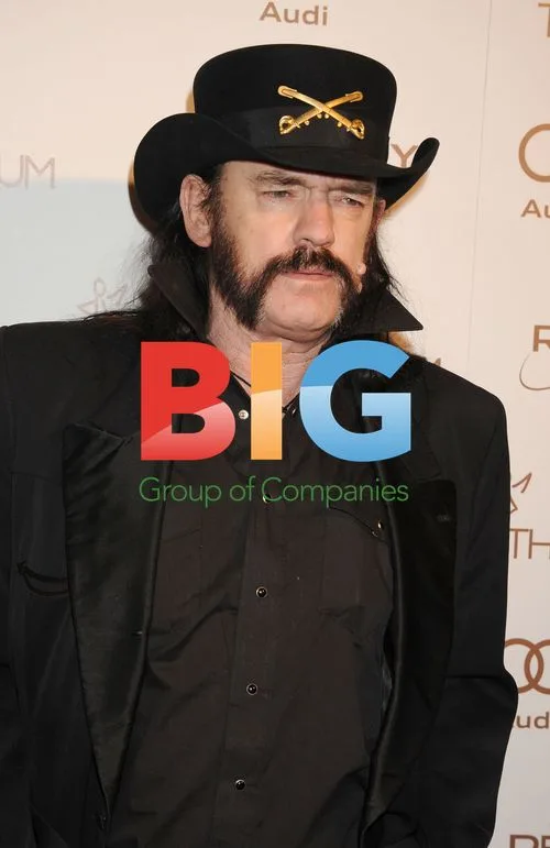Lemmy Kilmister arrives at Art of Elysium Gala
