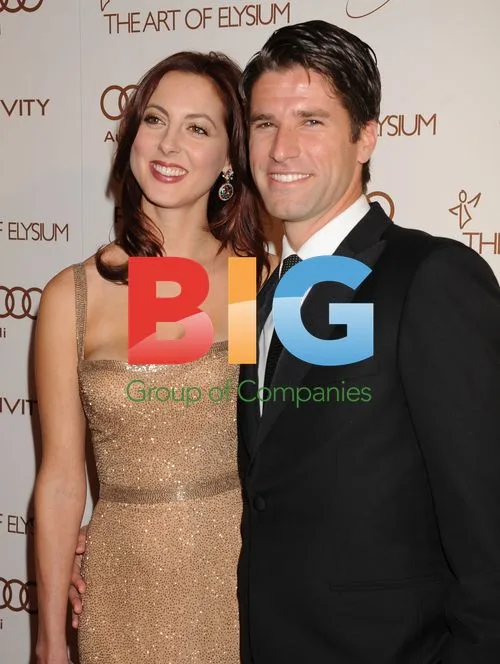 Eva Amurri and Kyle Martino at Art of Elysium Gala
