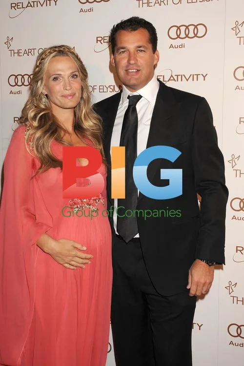 Molly Sims and Scott Stuber at Heaven Gala