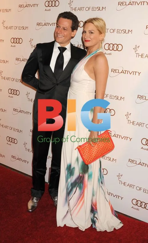 Ioan Gruffudd and Alice Evans at Art Of Elysium Gala