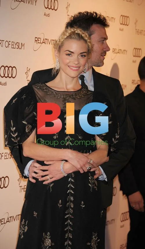 Jaime King and Kyle Newman at Art Of Elysium Gala