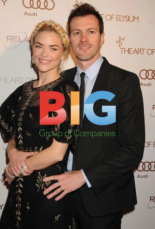 Jaime King and Kyle Newman at Elysium Gala