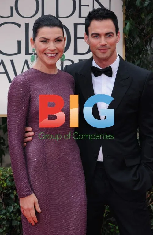 Julianna Marguiles and Keith Lieberthal at Golden Globes