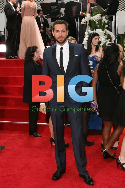 Zachary Levi at 69th Golden Globe Awards