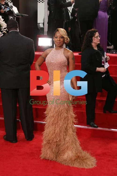 Mary J. Blige at Golden Globes 2012