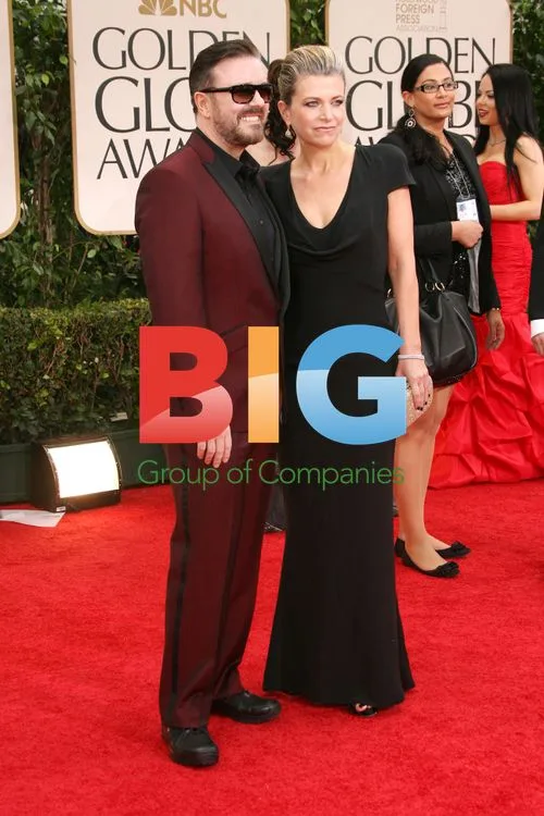 Ricky Gervais at Golden Globe Awards