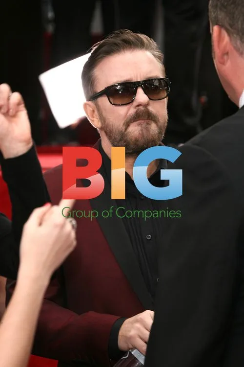 Ricky Gervais at Golden Globe Awards