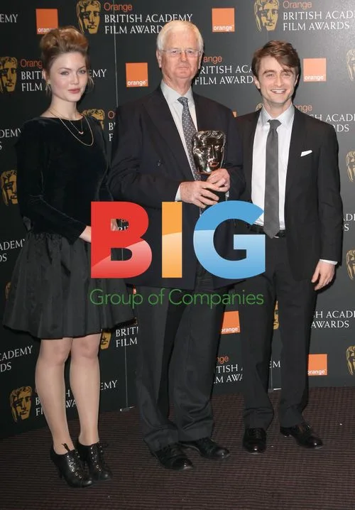 Radcliffe, Grainger, Corrie at BAFTA Nominations 2012