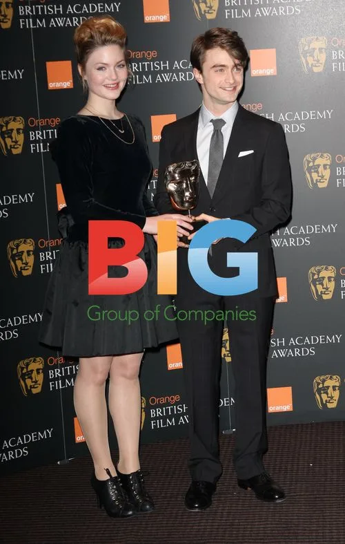 Holliday Grainger, Daniel Radcliffe at 2012 BAFTA Nominations